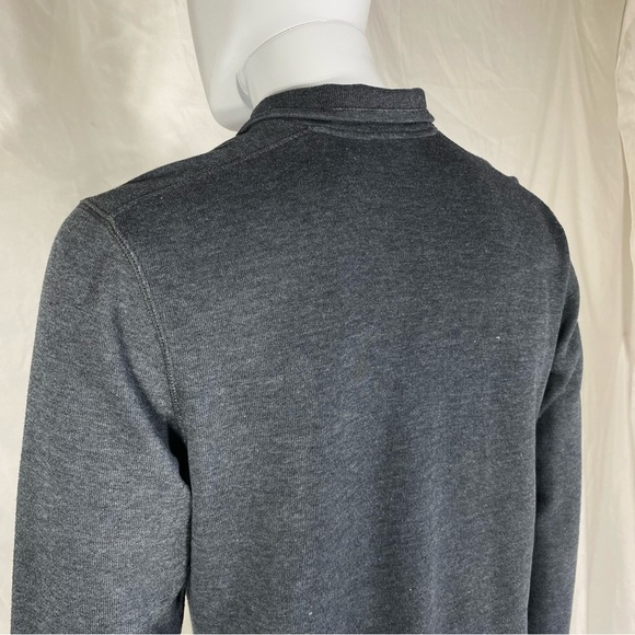Apt.9 Men’s Gray 1/4 Zip Long Sleeve Pull Over - Picture 4 of 7